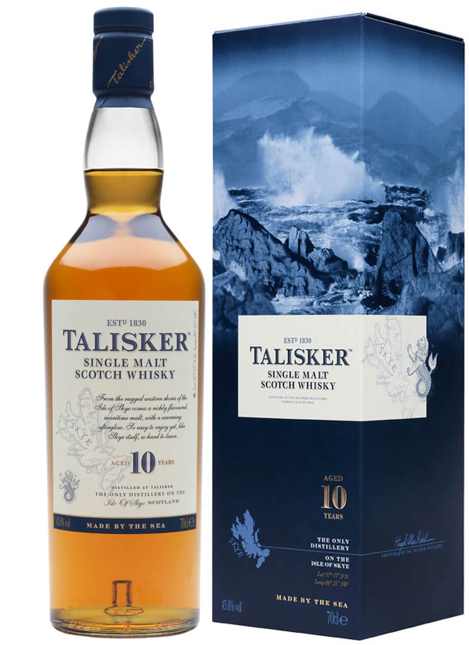 Talisker 10 Years Classic Malt Single Malt Scotch Whisky 0,7 L