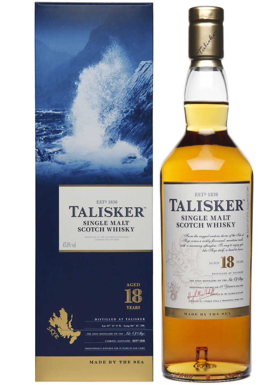 Talisker 18 Years Single Malt Scotch Whisky 0,7 L