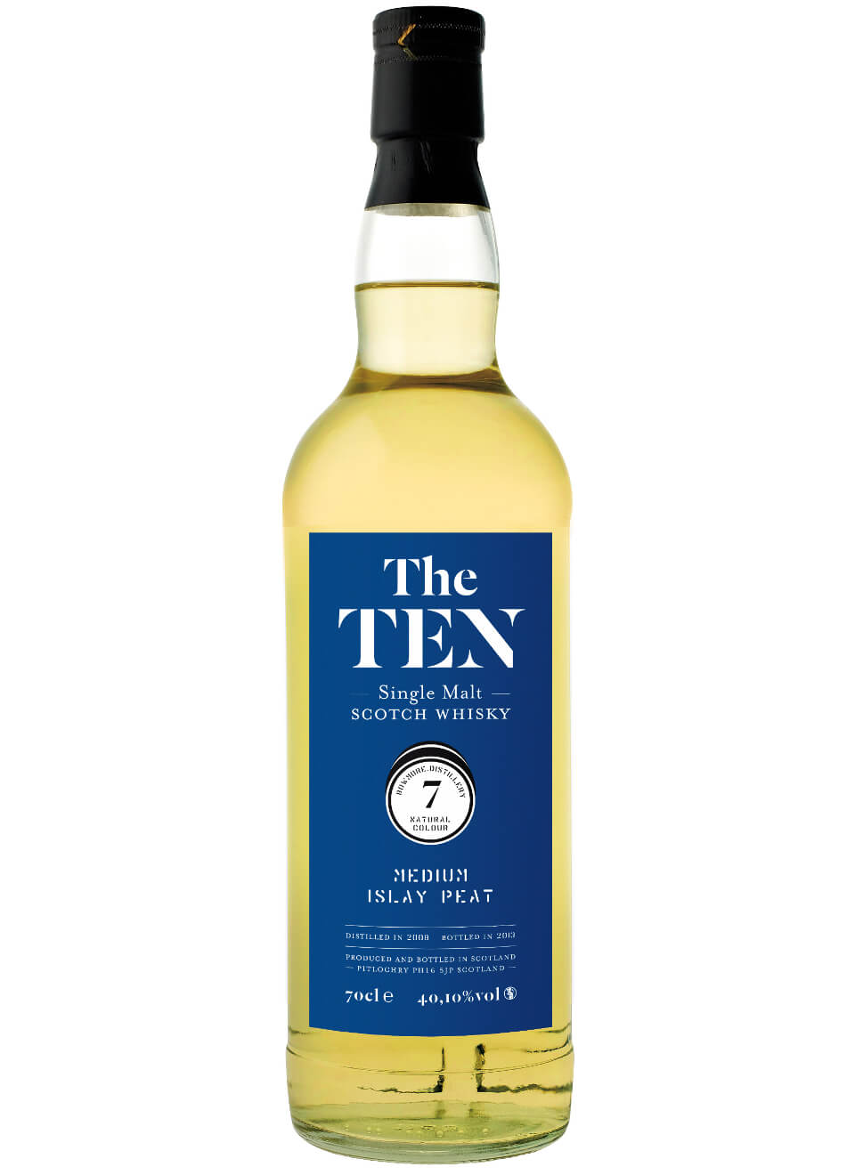 The Ten 7 Medium Islay Peat Whisky 2008 0,7 L