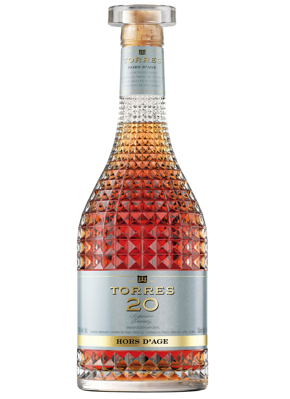 Torres 20 Hors D&#39;Age Brandy 0,7 L