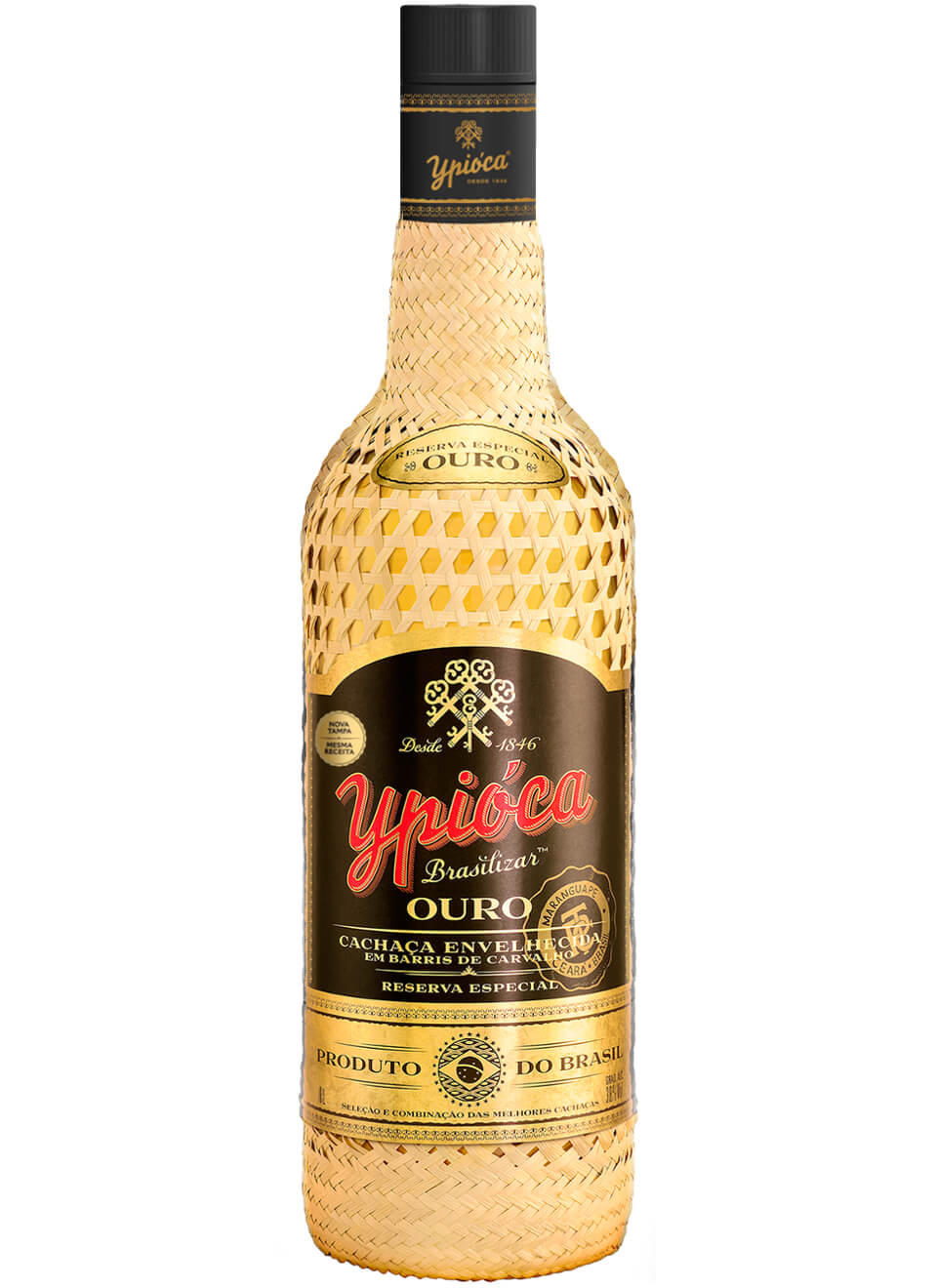 Ypioca Cachaça Ouro Reserva Especial 1 L