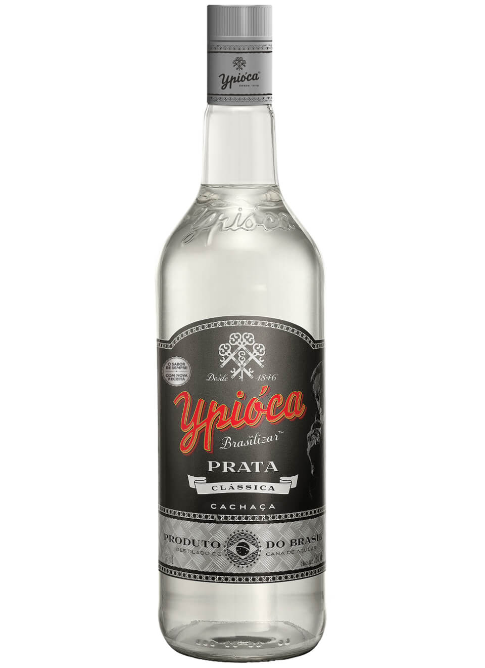 Ypioca Brasilizar Cachaça Prata Classica 1 L