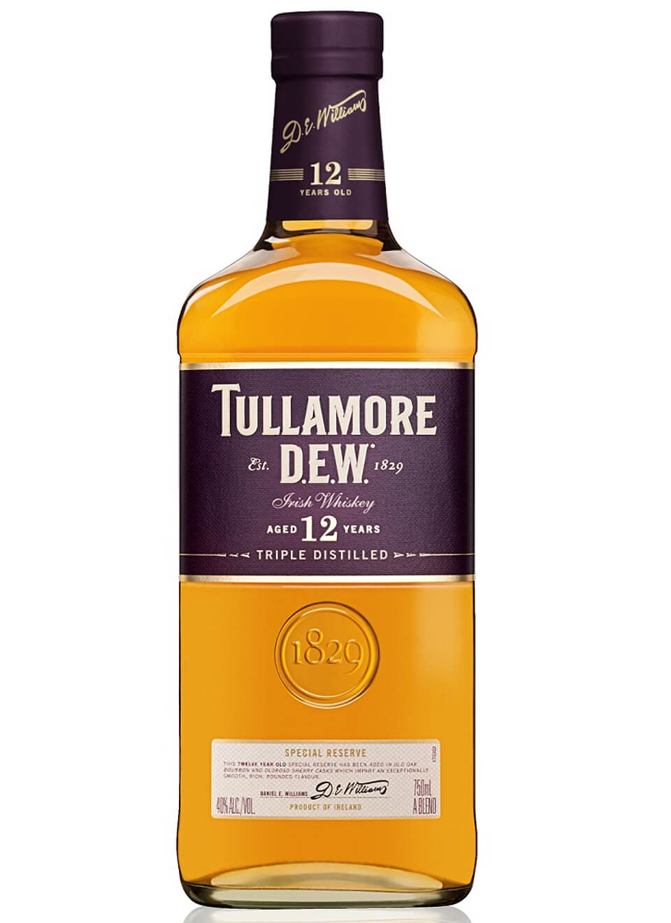 Tullamore Dew 12 Years Irish Whiskey 0,7 L