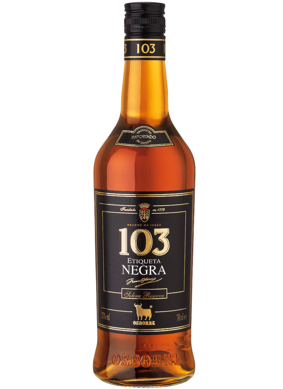 Osborne 103 Etiqueta Negra Brandy 0,7 L