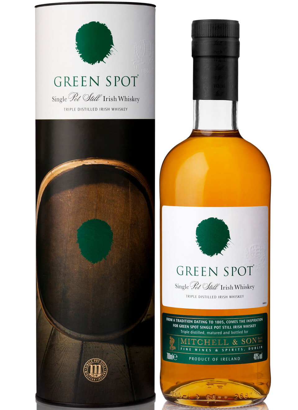Green Spot Single Pot Still Irish Whiskey 0,7 L
