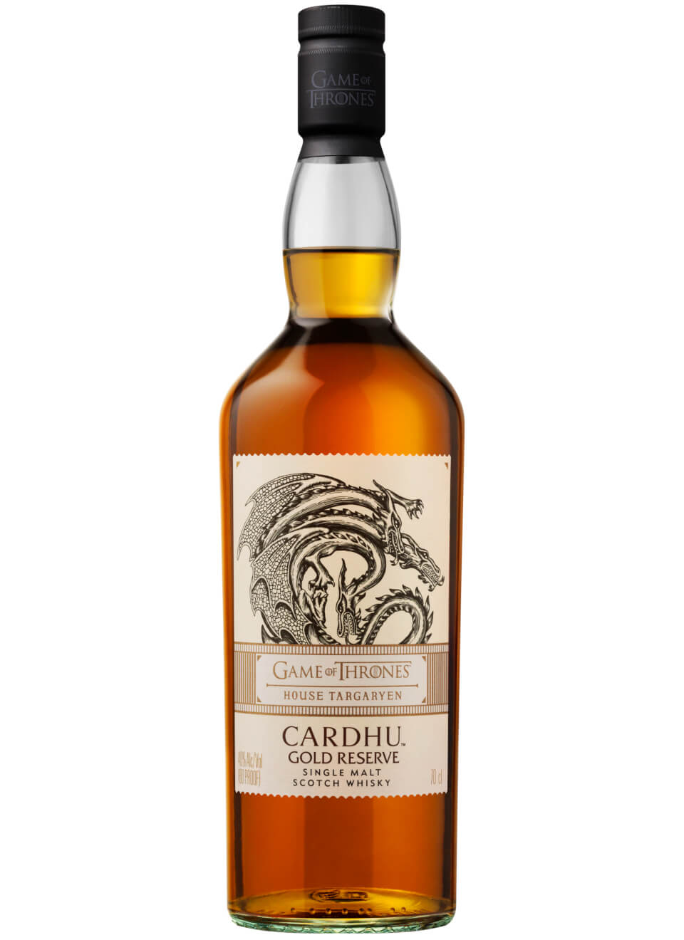 Cardhu Gold Reserve Game of Thrones Edition Whisky 0,7 L