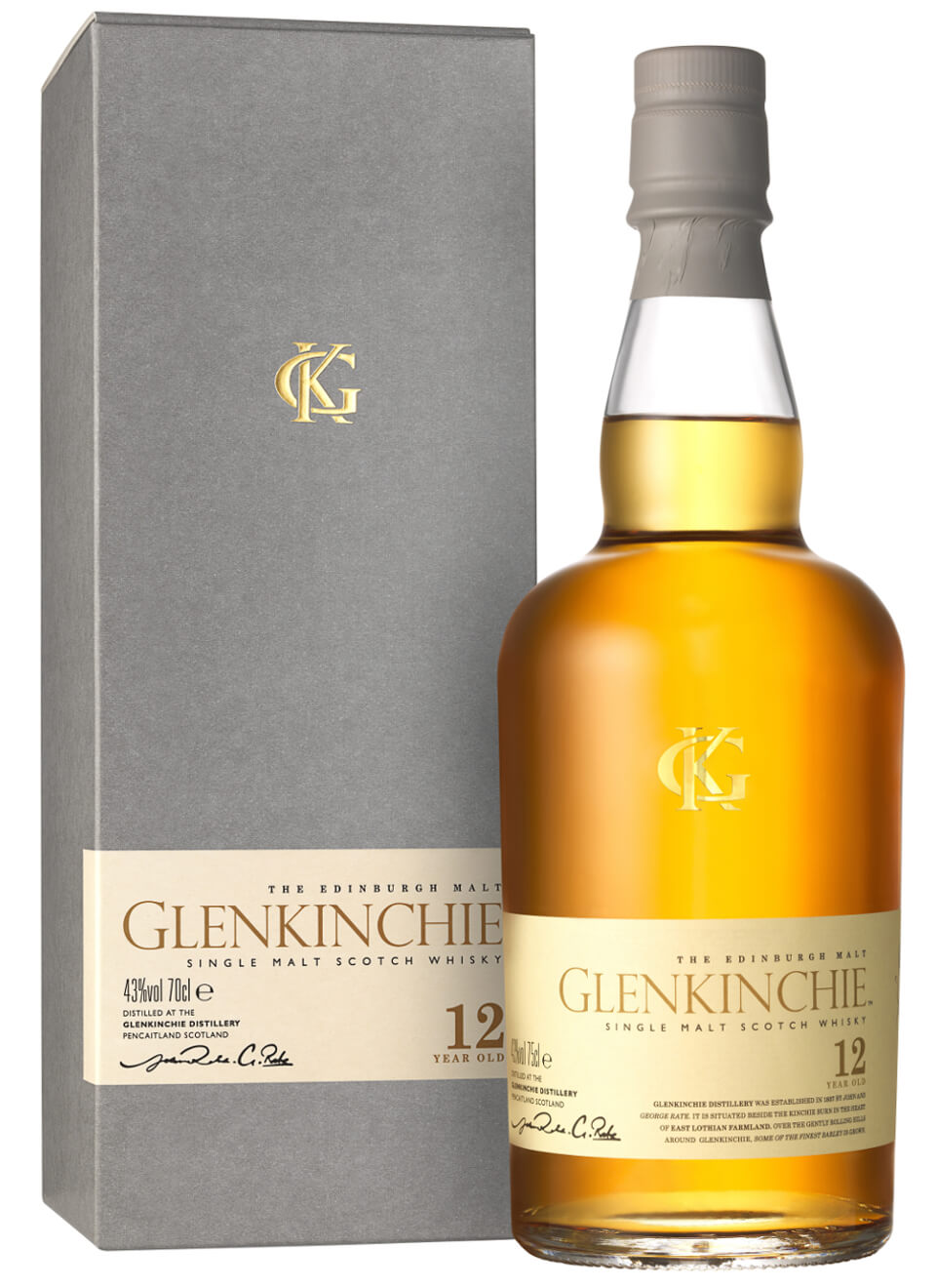 Glenkinchie 12 Years Whisky 0,7 L