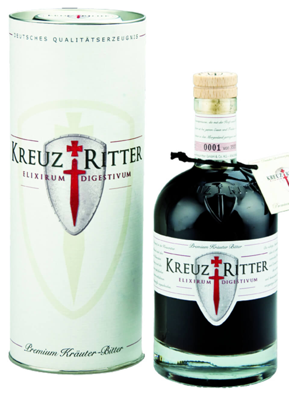 Krugmann Kreuzritter Premium Kräuter Bitter 0,5 L