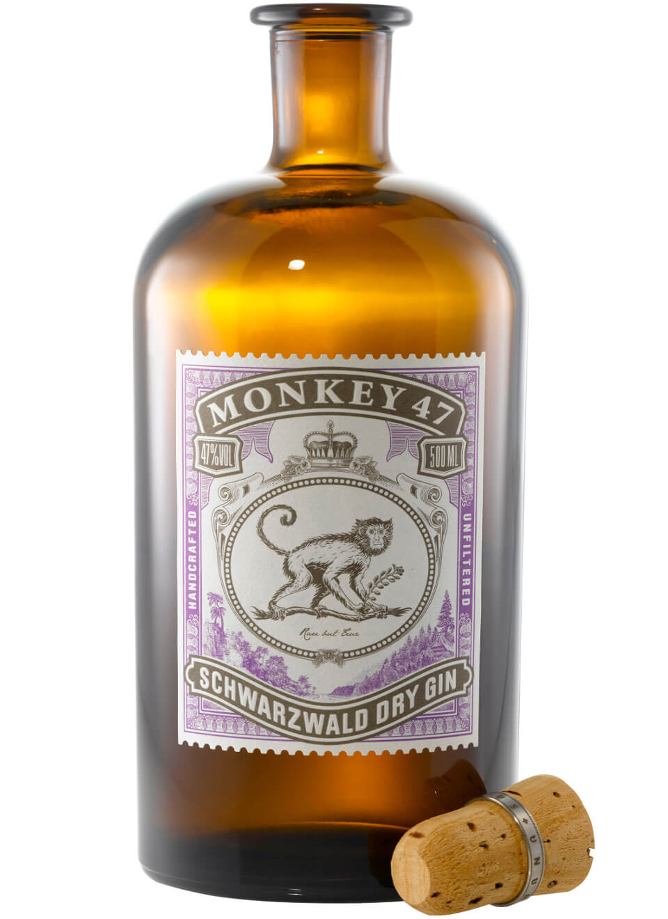 Monkey 47 Schwarzwald Dry Gin 47% 0,5 L