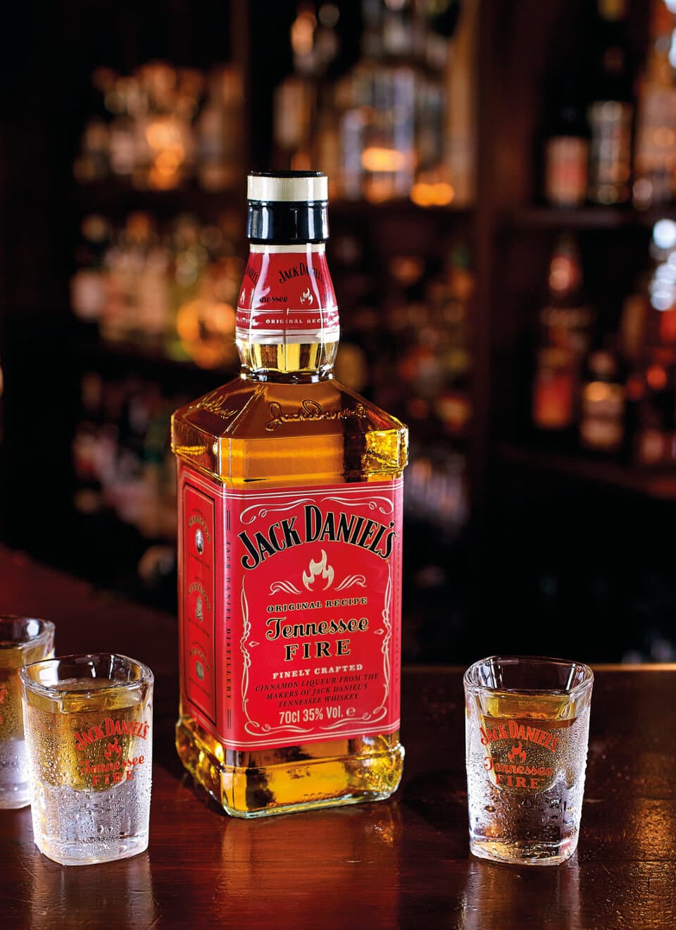 Jack Daniels Tennessee Fire Whiskey-Zimt-Likör 0,7 L