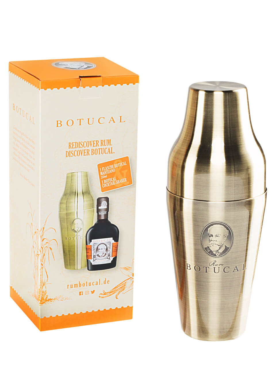 Ron Botucal Mantuano Rum Geschenkset 0,35 L