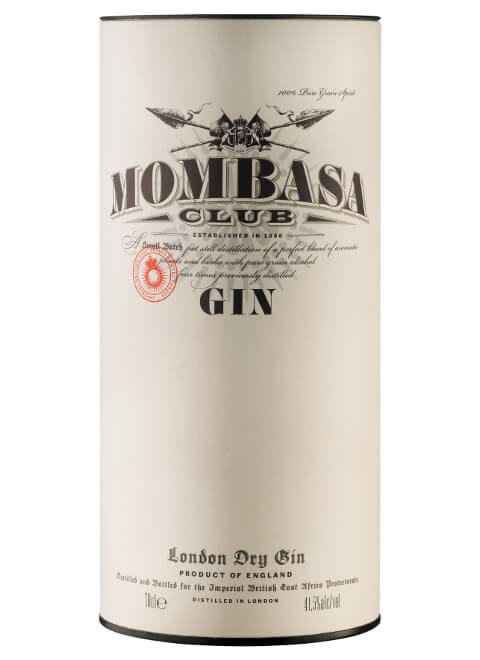 Mombasa Club Dry Gin in Geschenkpackung 0,7 L