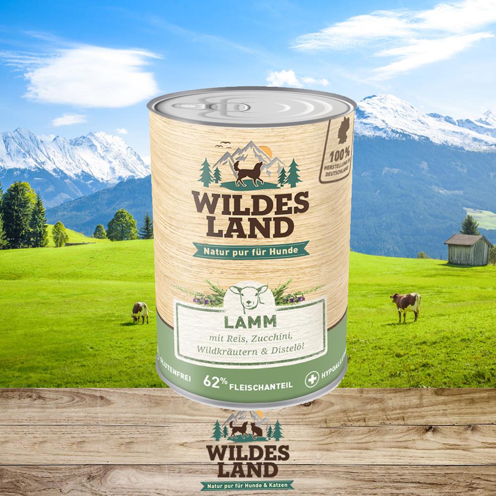 Wildes Land Lamm
