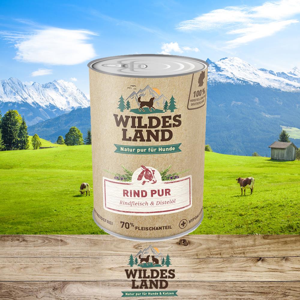 Wildes Land Rind PUR