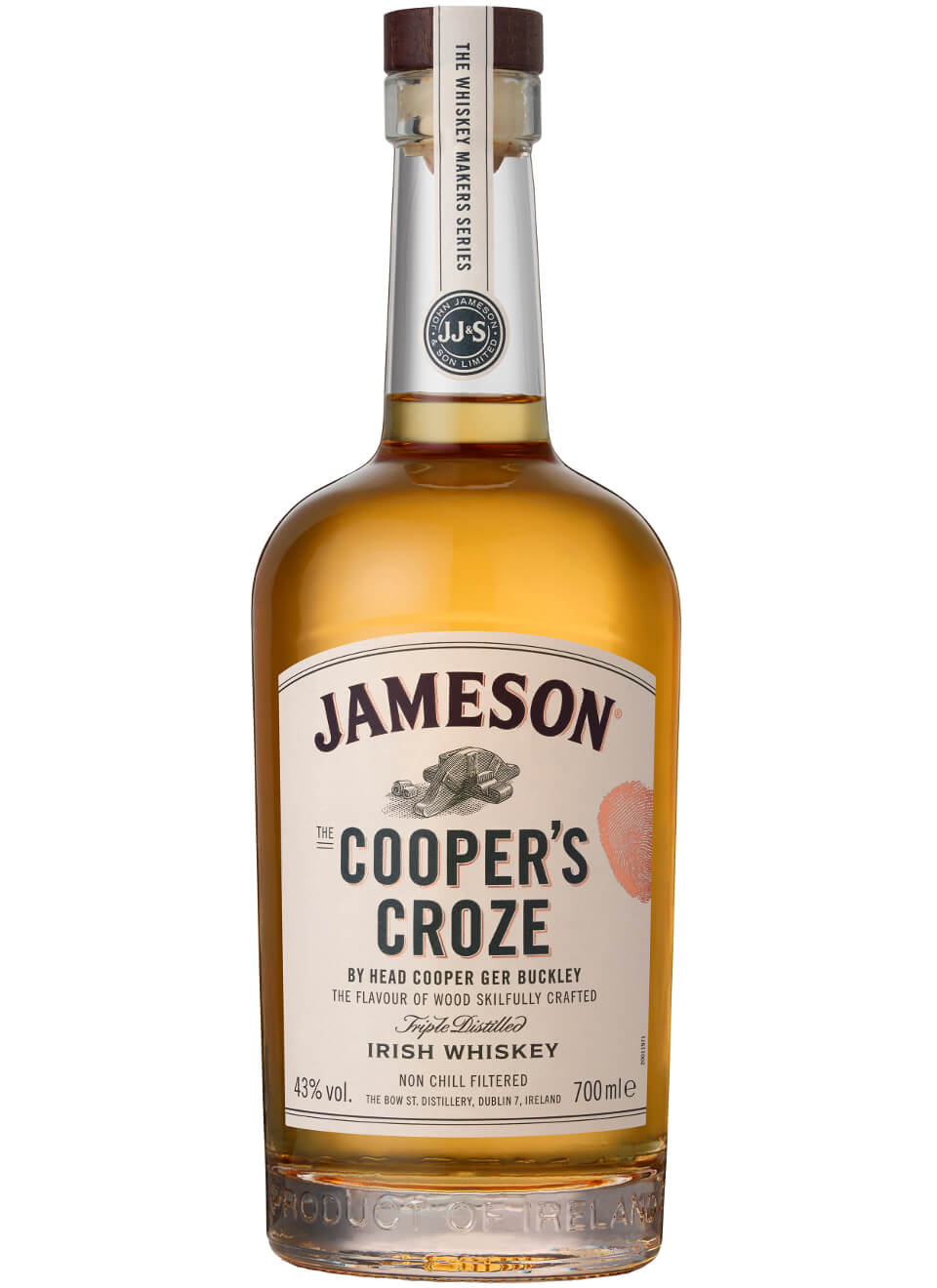 Jameson Cooper`s Croze Irish Whiskey 0,7 L