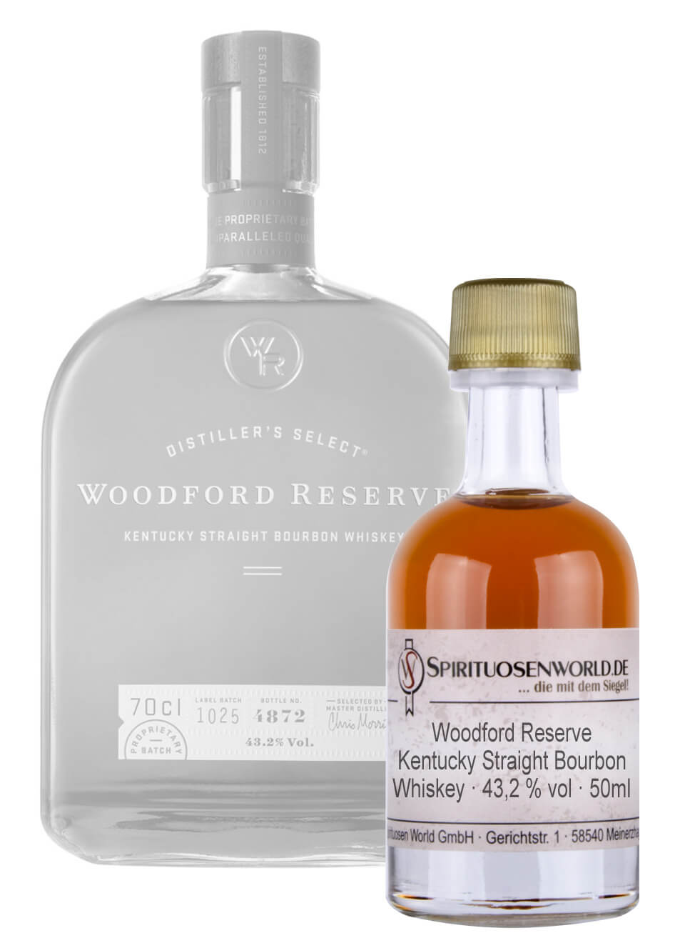 Woodford Reserve Whisky Tastingminiatur 0,05 L
