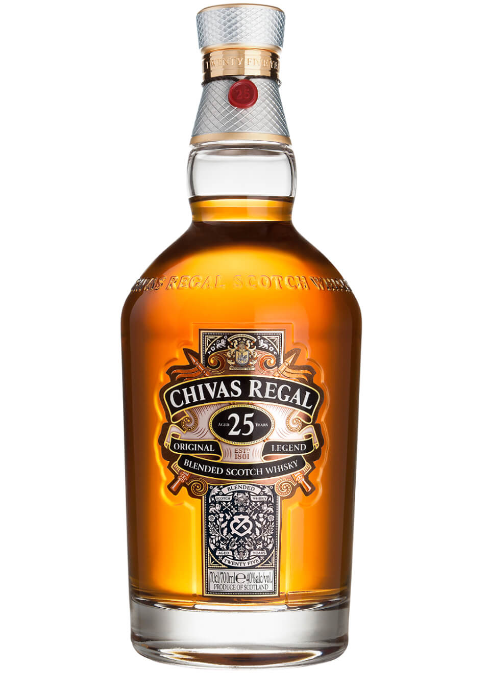 Chivas Regal 25 Jahre Blended Scotch Whisky 0,7 L