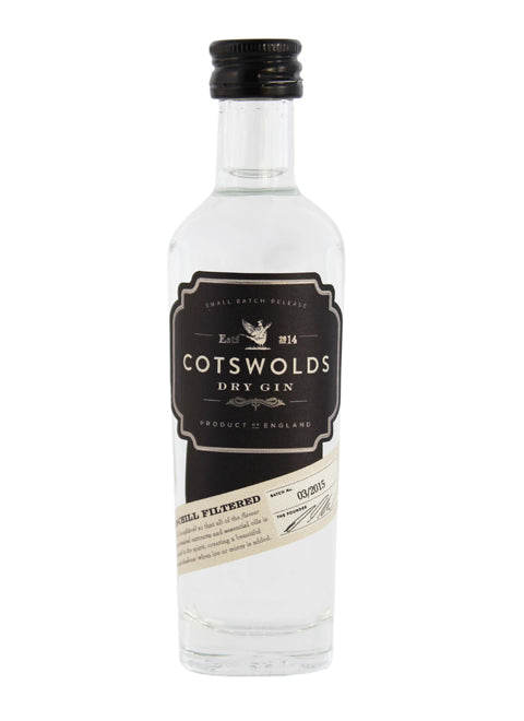 Cotswolds Dry Gin Miniatur 0,05 L