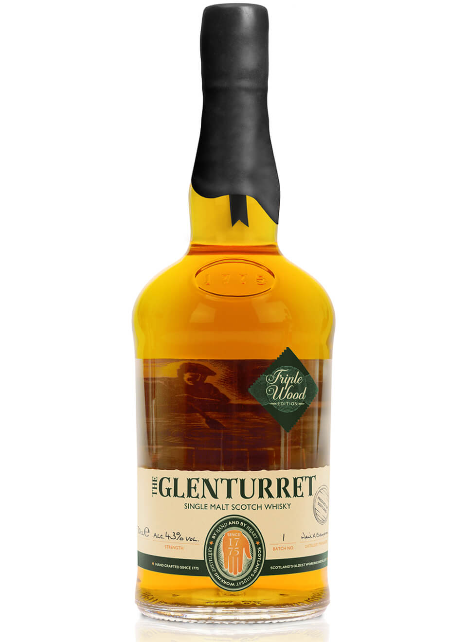Glenturret Triple Wood Single Malt Scotch Whisky 0,7 L