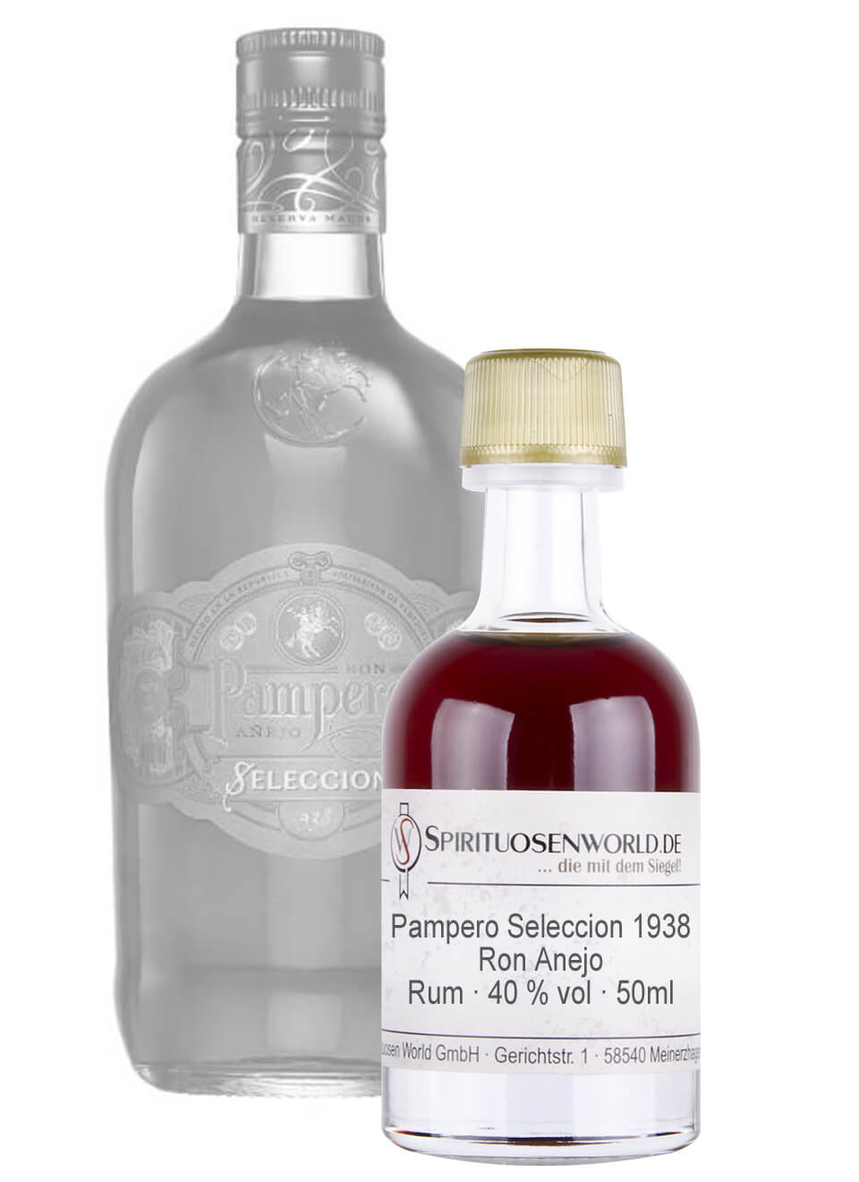 Pampero Seleccion 1938 Ron Anejo Rum Tastingminiatur 0,05 L