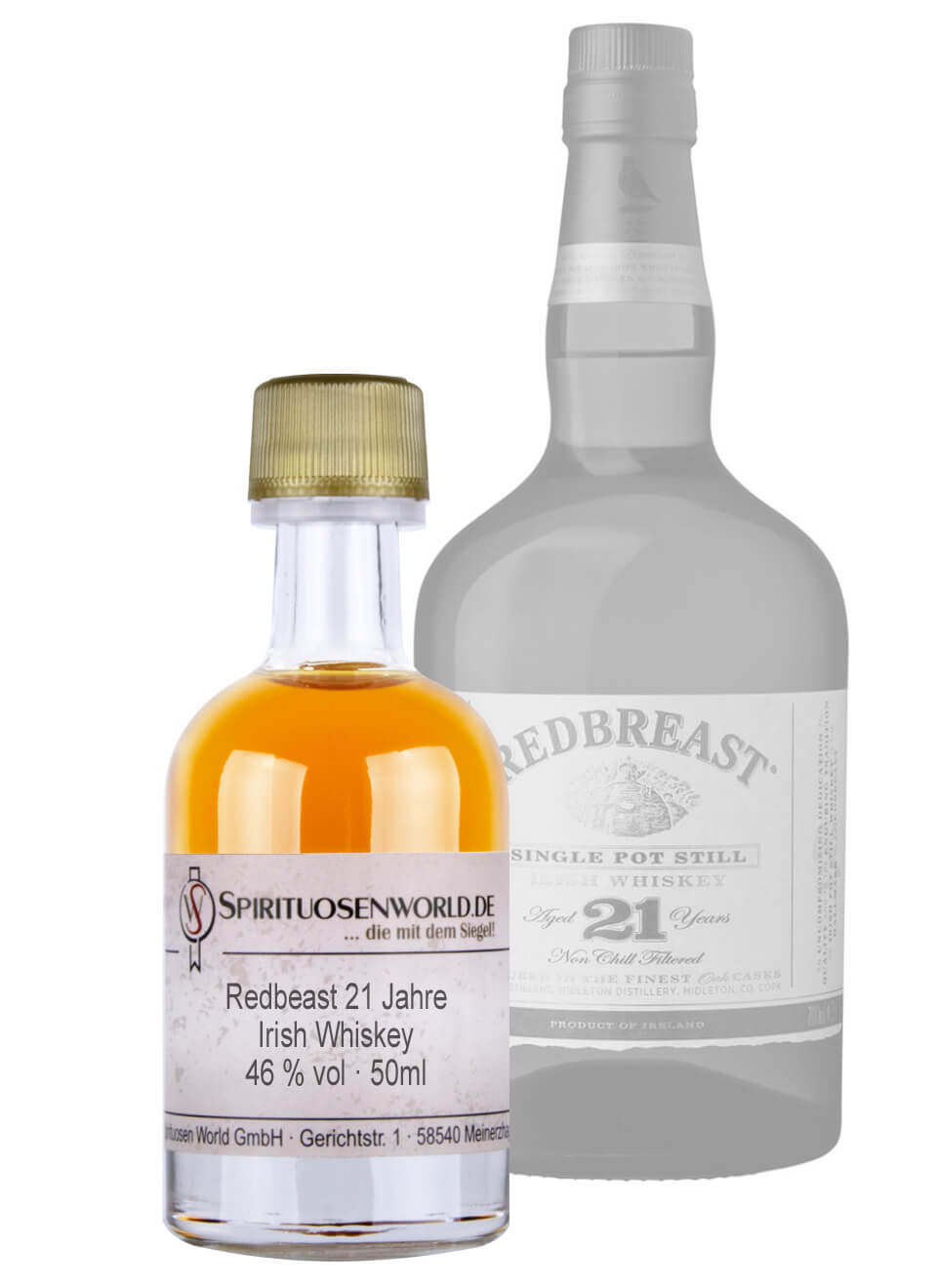 Redbreast 21 Jahre Irish Whiskey Tastingminiatur 0,05 L