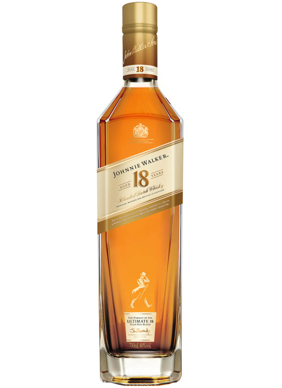 Johnnie Walker Aged 18 Years Blended Scotch Whisky 0,7 L
