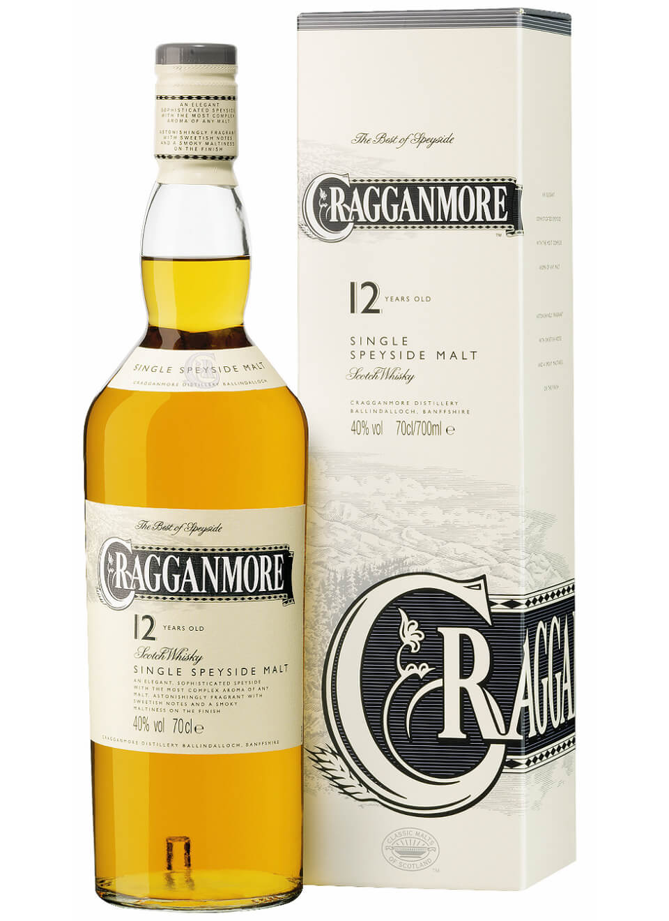 Cragganmore 12 Years Whisky 0,7 L