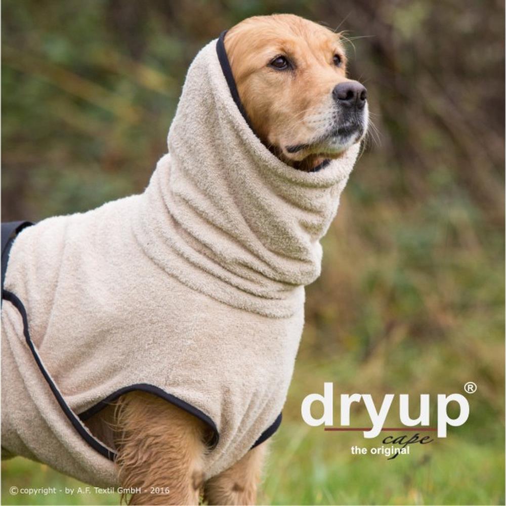 dryup cape Hundebademantel XS Sand