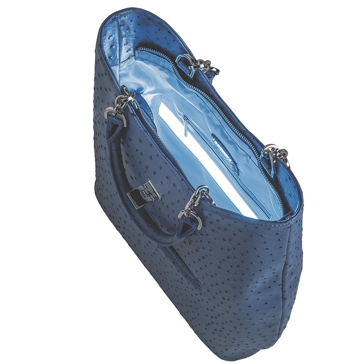 Glass Handbag | Tote Bag Blue