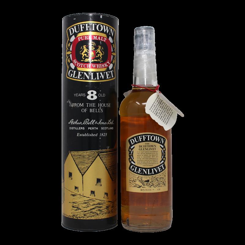 Dufftown Glenlivet 8 Years Old Pure Malt Scotch Whisky 0,75L