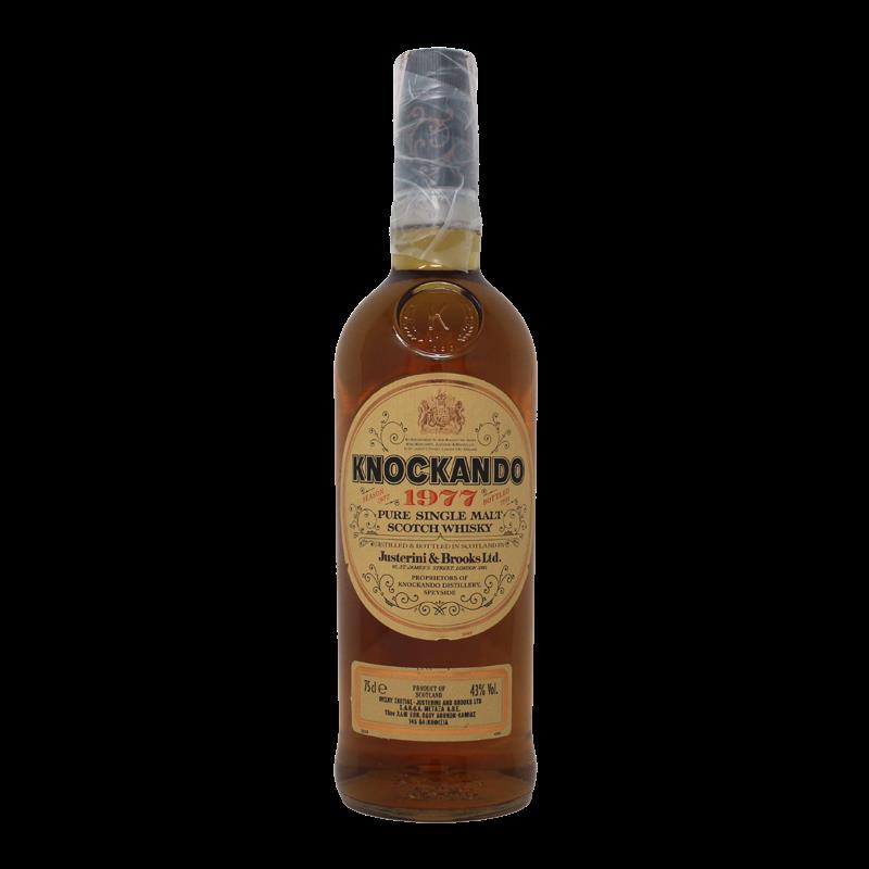Knockando 1977 Bottled 1991 Justerini &amp; Brooks Pure Single Malt Scotch Whisky 0,75L