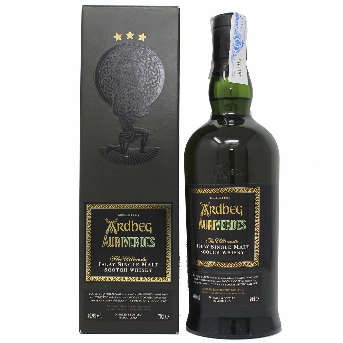 Ardbeg Auriverdes Islay Single Malt Scotch Whisky 0,7L