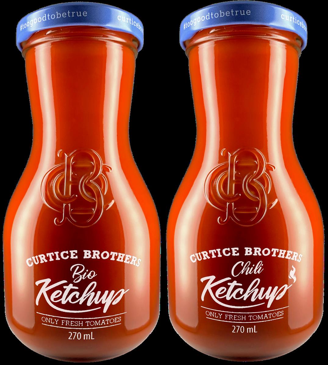Bio Tomaten Ketchup &amp; Chili Ketchup 1/1 (Mix)