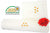 Bio Handtücher mit Stickerei Doppelpack 50x100 Creme-Weiss Bio-Baumwolle Oeko-TEX und GOTS Zertifiziert EU Produktion