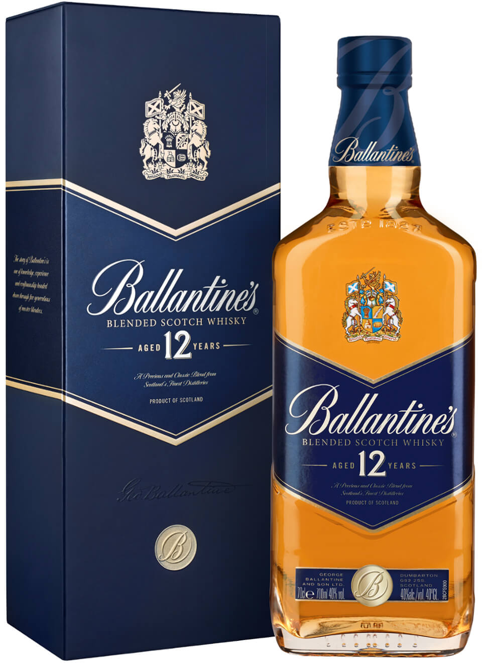 Ballantine&#39;s Blended Scotch Whisky 12 Years 0,7 L