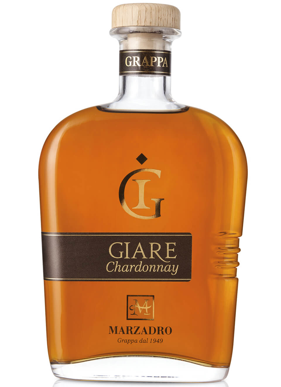 Marzadro Le Giare Chardonnay Grappa 0,7 L