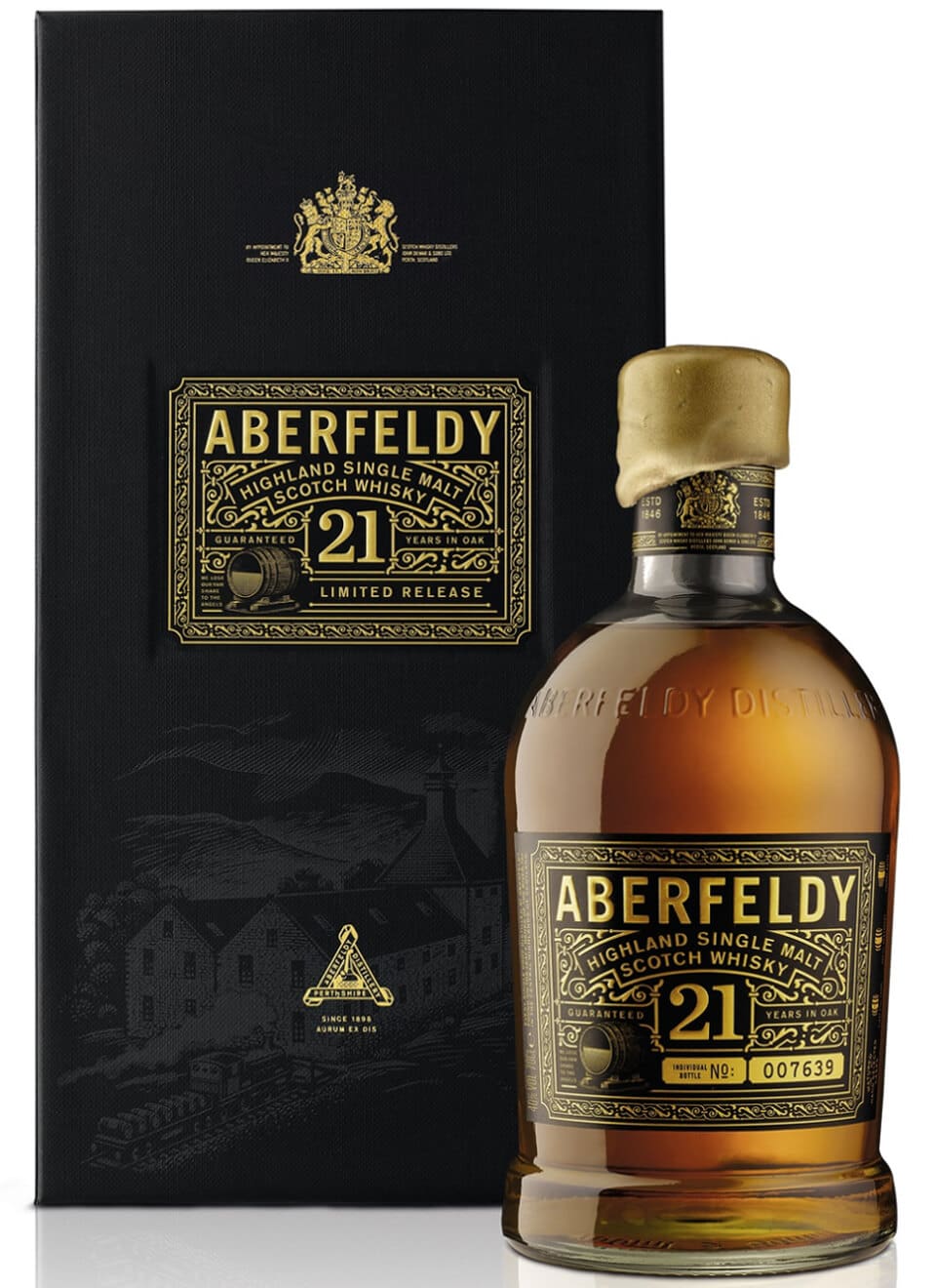 Aberfeldy 21 Years Highland Single Malt Scotch Whisky 0,7 L