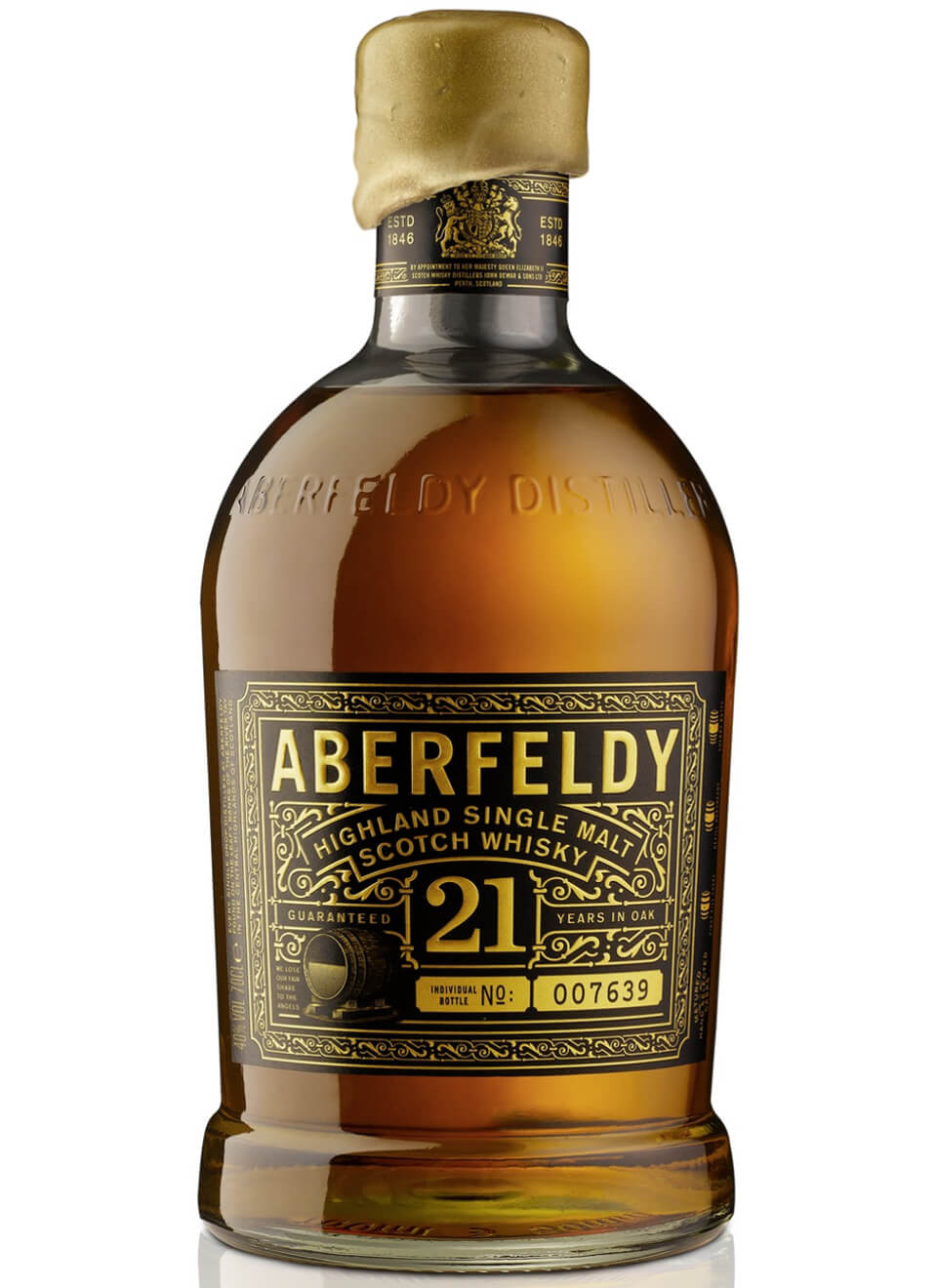 Aberfeldy 21 Years Highland Single Malt Scotch Whisky 0,7 L