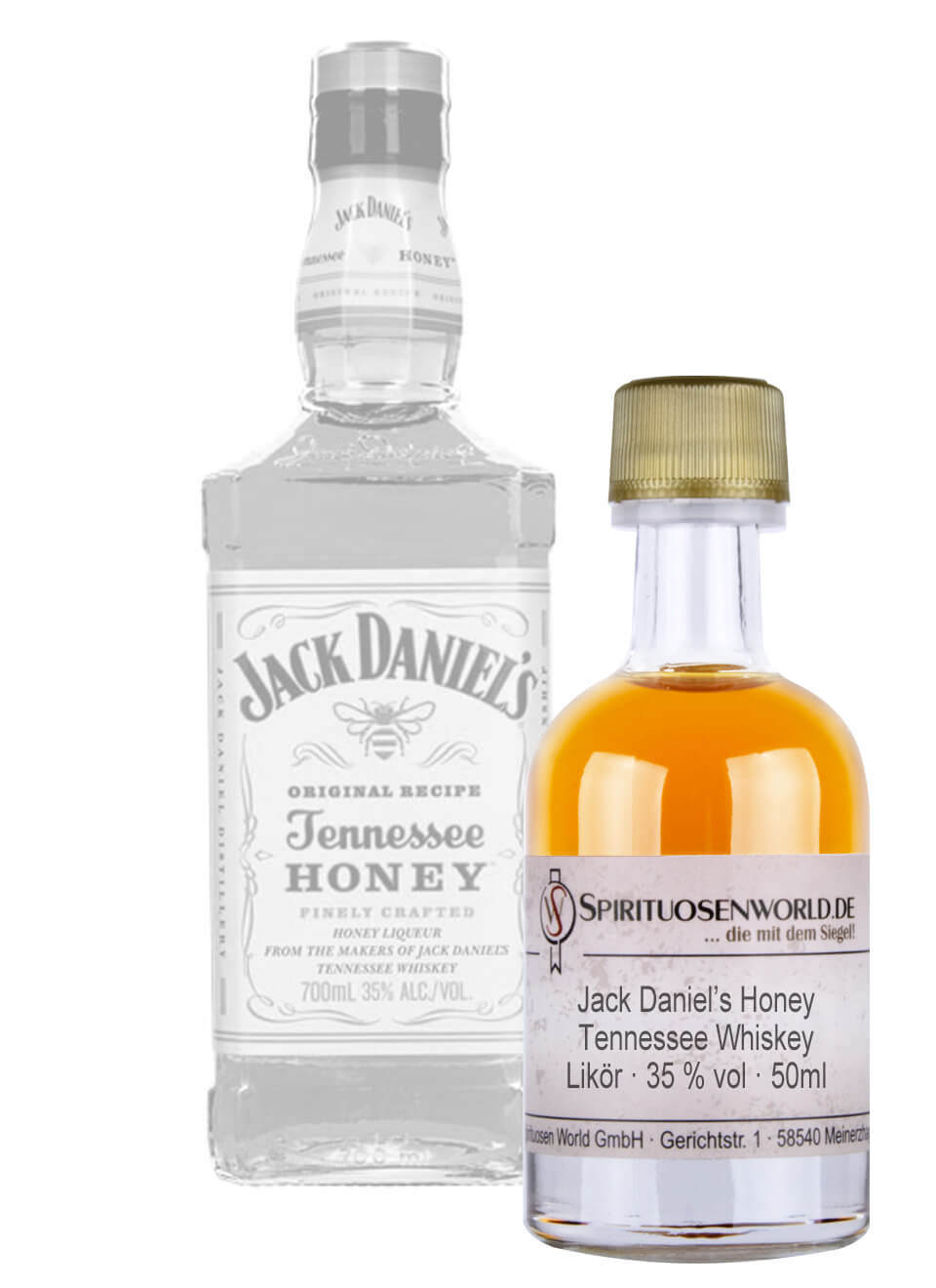 Jack Daniels Honey Whisky Tastingminiatur 0,05 L