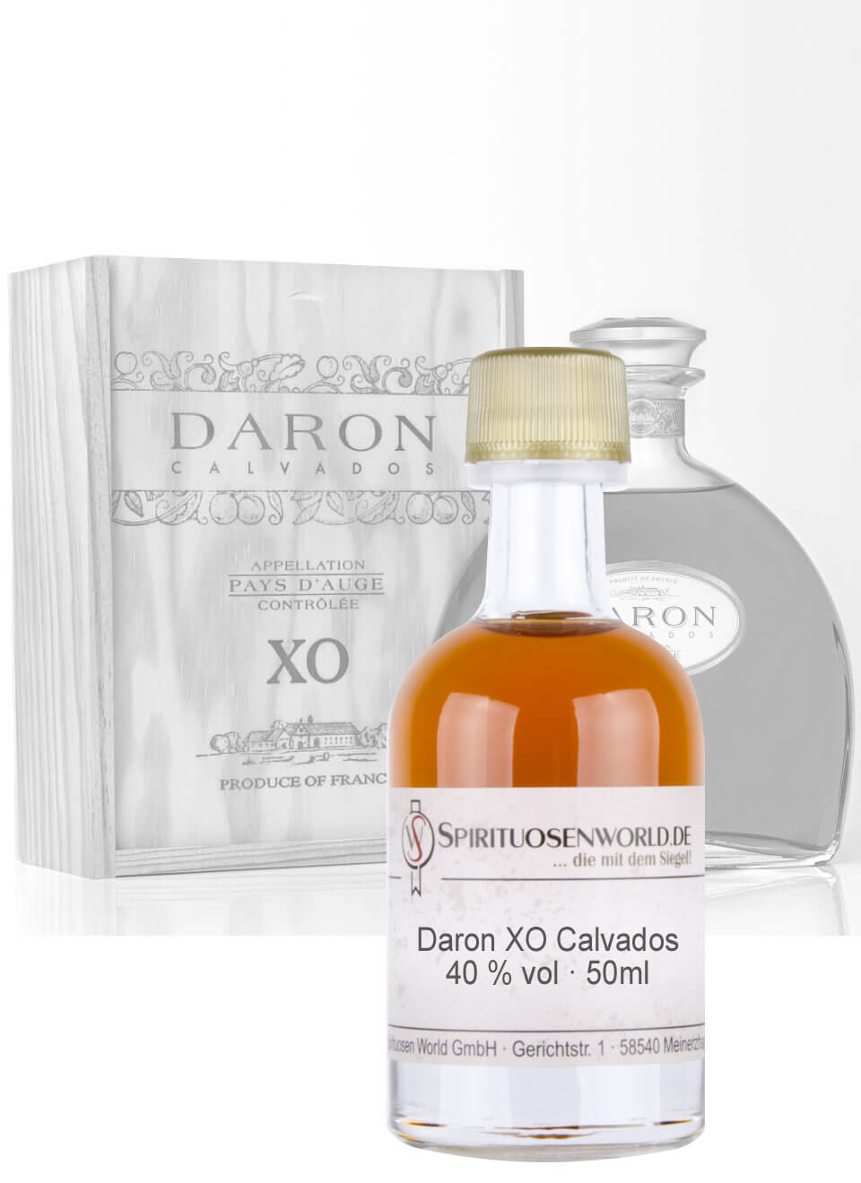Daron XO Calvados Tastingminiatur 0,05 L