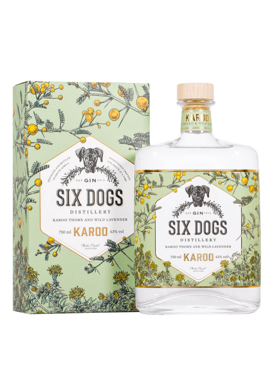 Six Dogs Karoo Gin 0,7 L