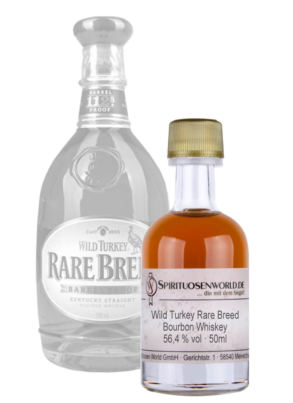 Wild Turkey Rare Breed Whisky Tastingminiatur 0,05 L