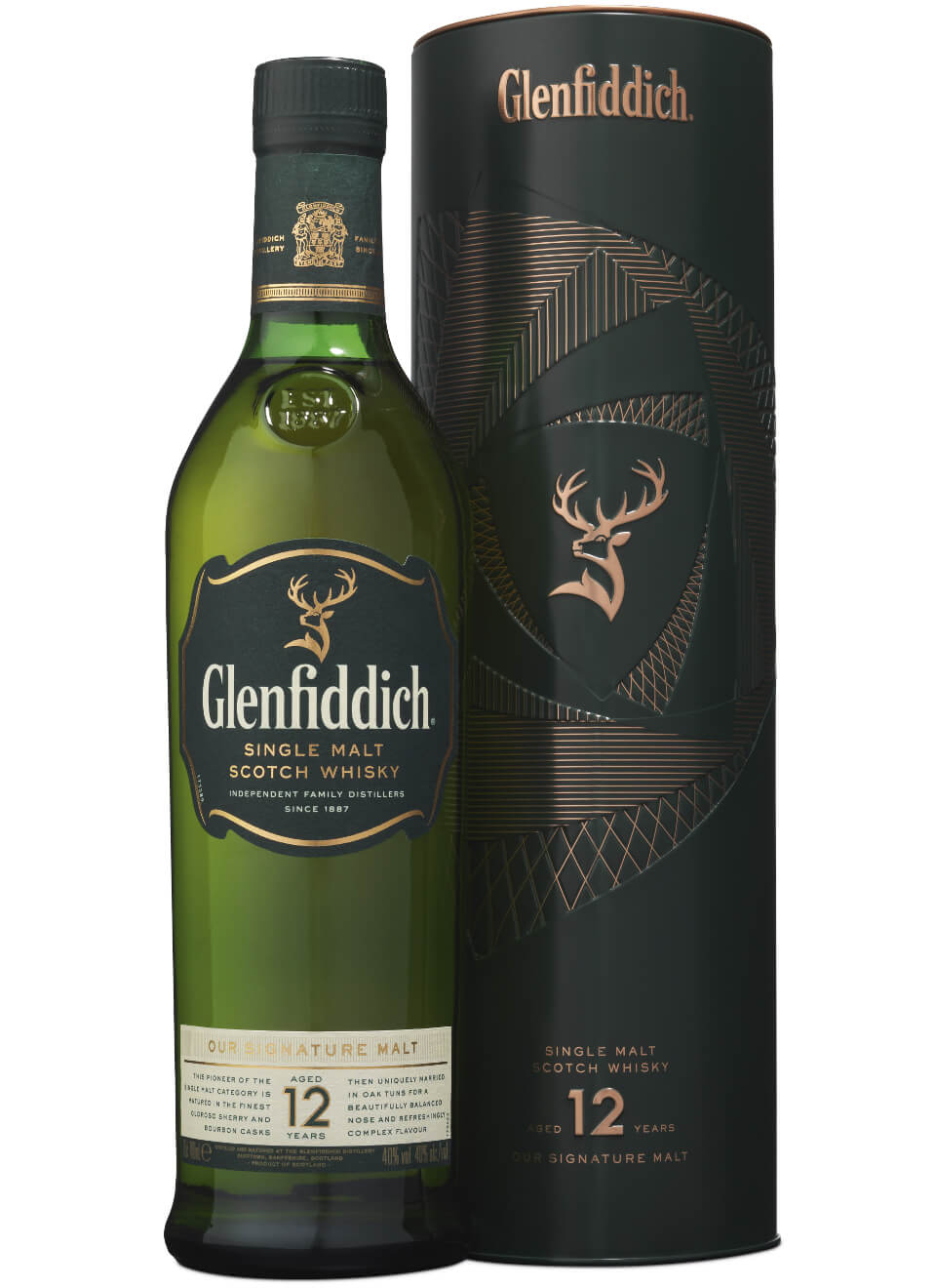 Glenfiddich 12 Years Single Malt Scotch Whisky 0,7 L
