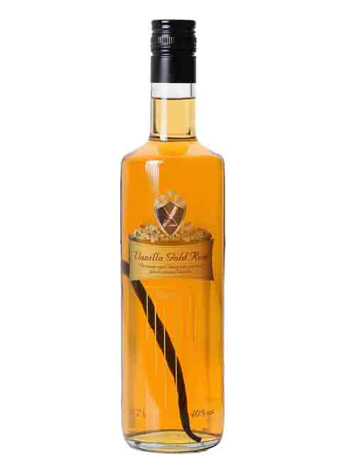 Vanilla Gold Rum Likör mit Vanilleschote 0,7 L