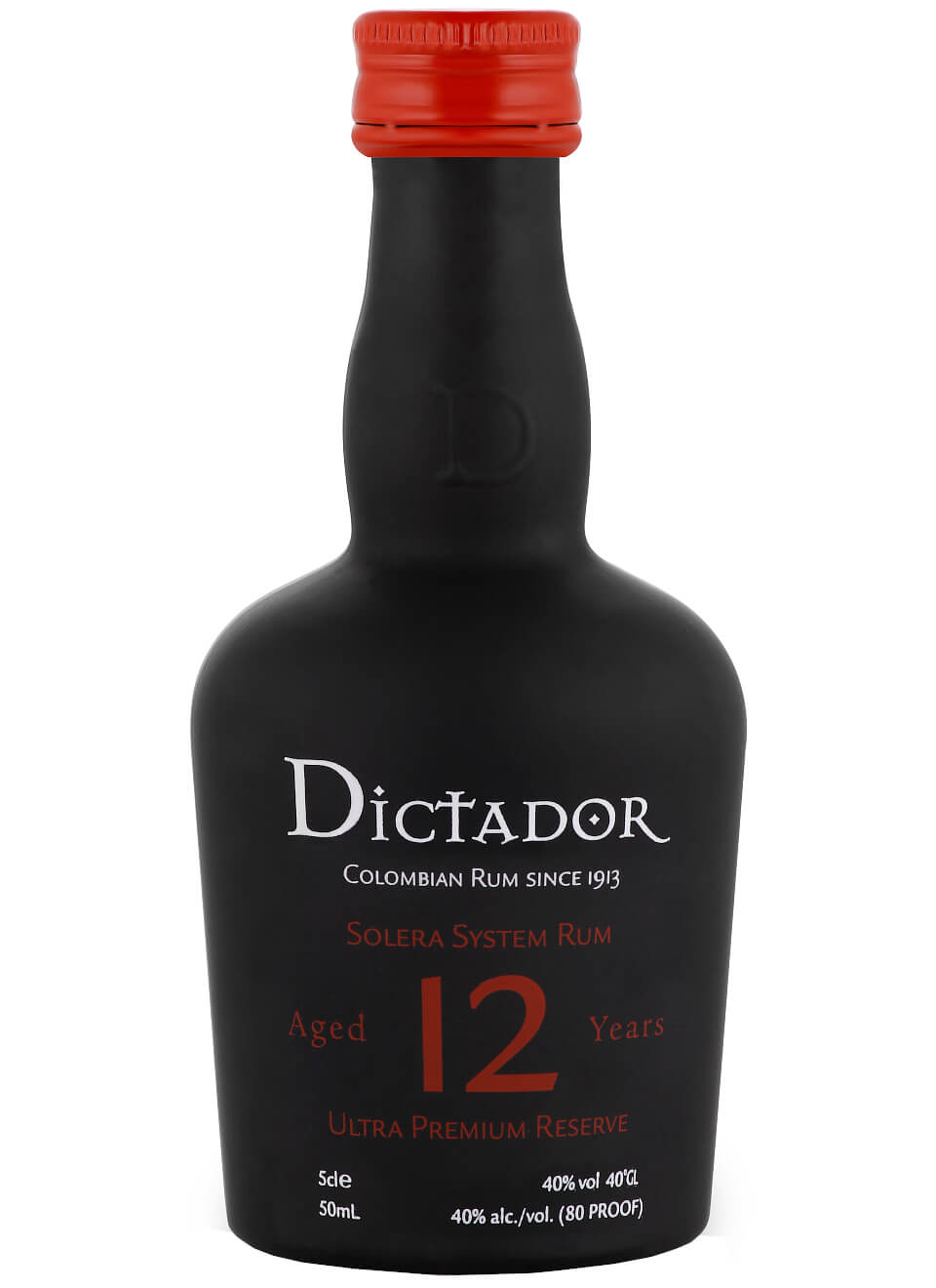 Dictador 12 Years Rum Mini 0,05 L