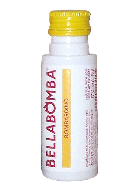 Bellabomba Miniatur Likör mit Ei und Rum 0,05 L