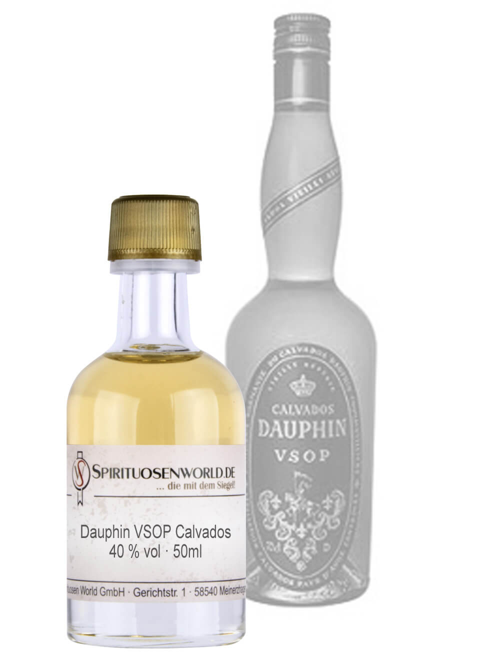 Dauphin VSOP Calvados Tastingminiatur 0,05 L