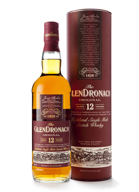 GlenDronach Original 12 Jahre Whisky 0,7 L