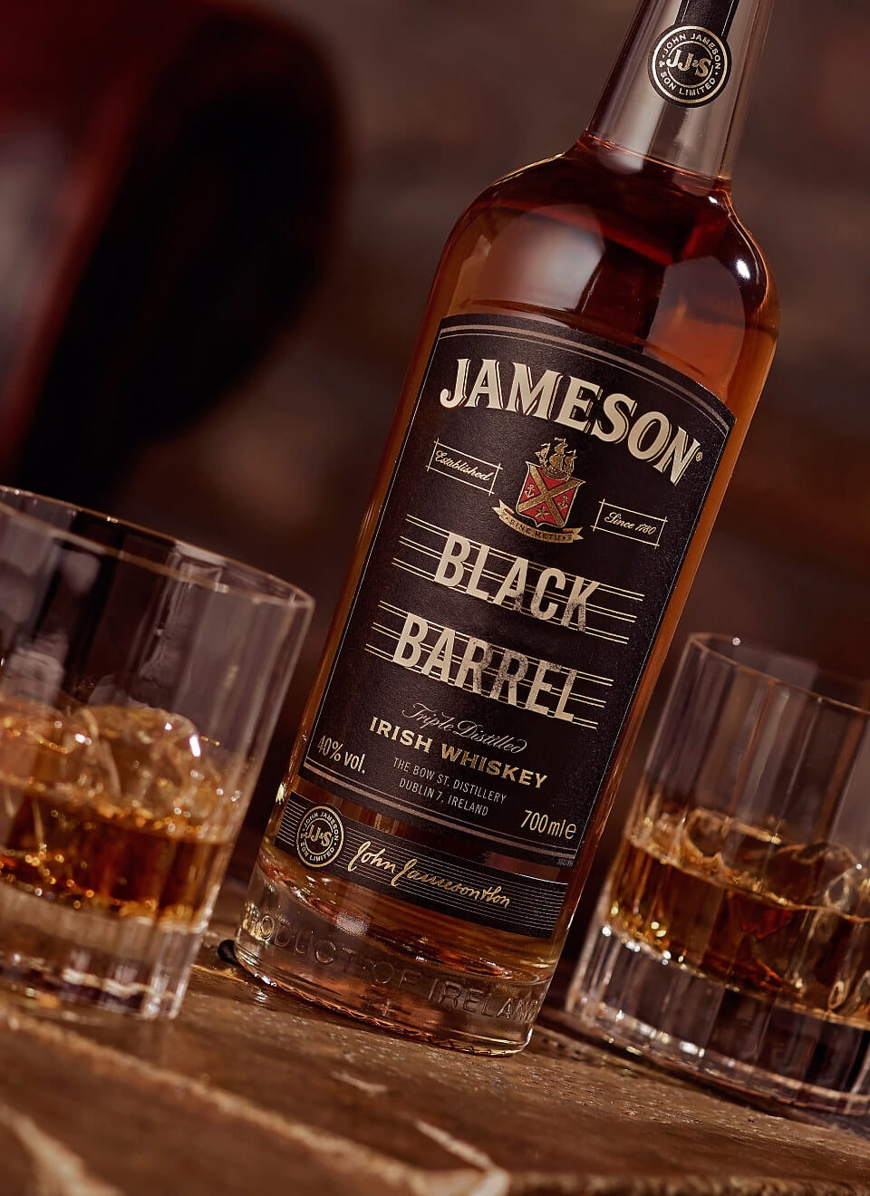 Jameson Select Reserve Black Barrel Irish Whiskey 0,7 L