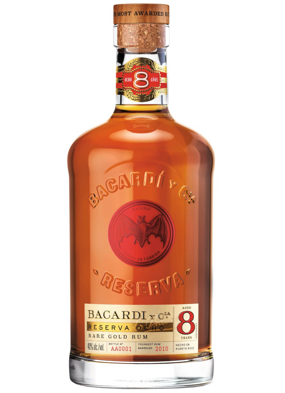 Bacardi 8 Anos Rum 0,7 L